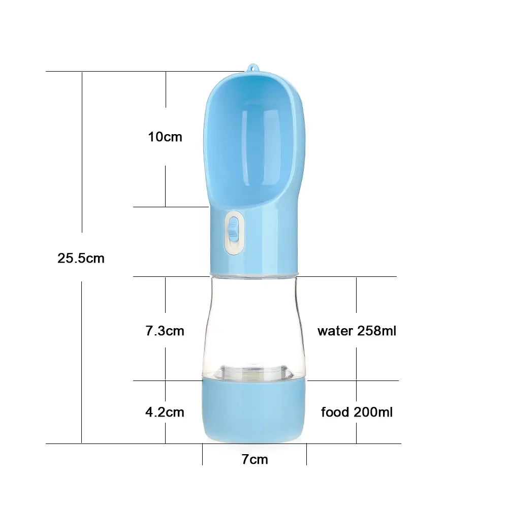 Garrafa Portátil para Água de Animais de Estimação - Ideal para Passeios e Viagens