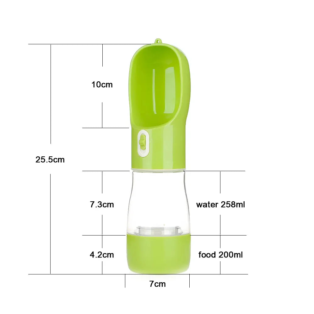 Garrafa Portátil para Água de Animais de Estimação - Ideal para Passeios e Viagens