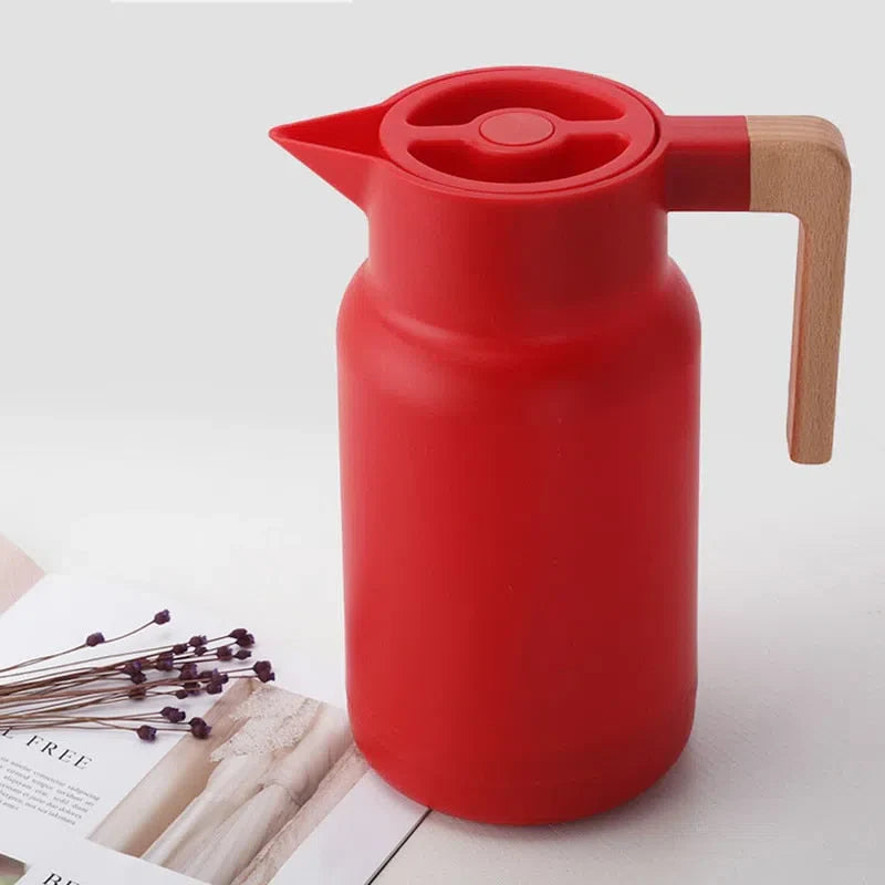 Garrafa Térmica Euro 1 Litro - Isolamento Térmico para Bebidas Quentes e Frias