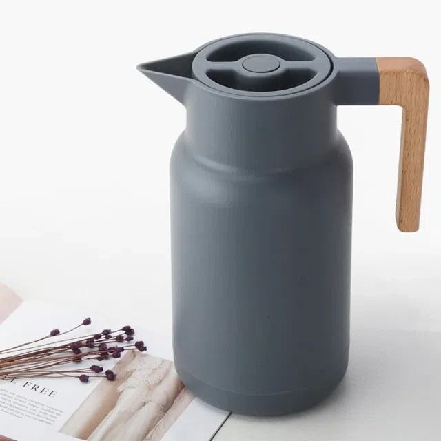 Garrafa Térmica Euro 1 Litro - Isolamento Térmico para Bebidas Quentes e Frias