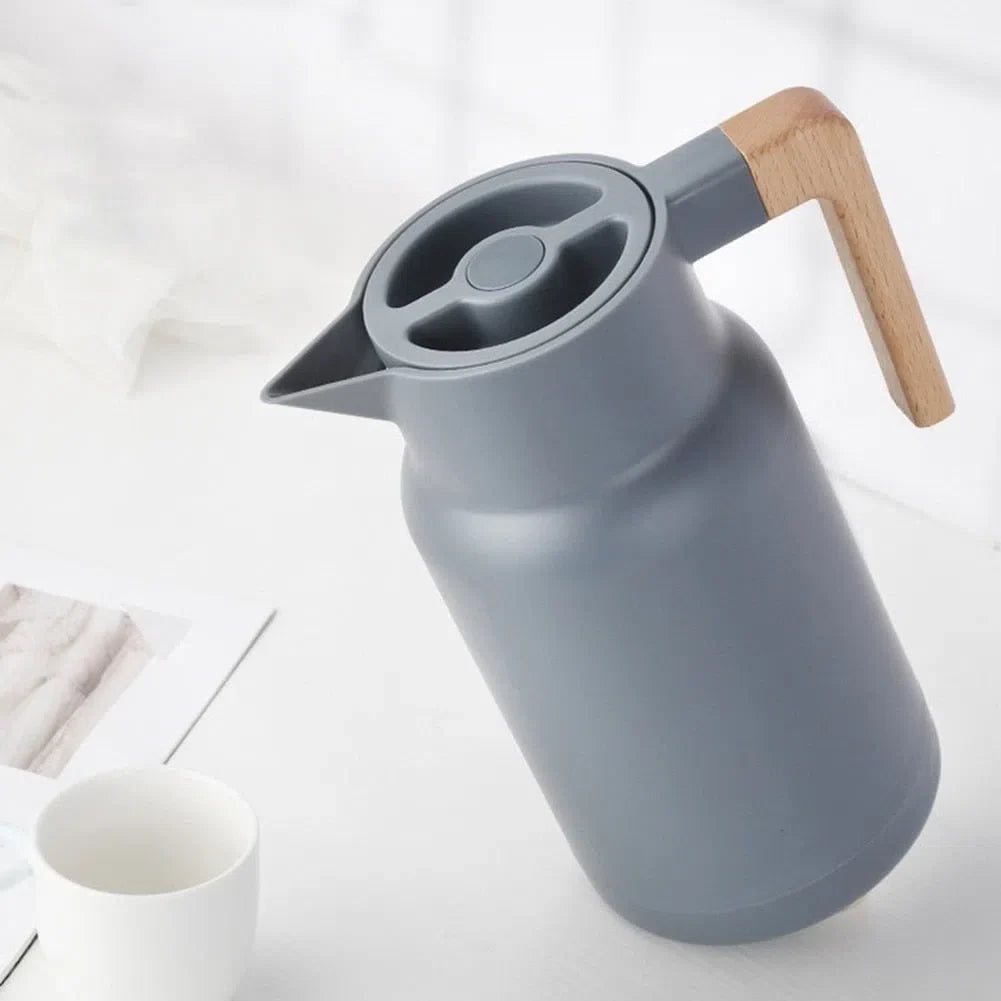 Garrafa Térmica Euro 1 Litro - Isolamento Térmico para Bebidas Quentes e Frias
