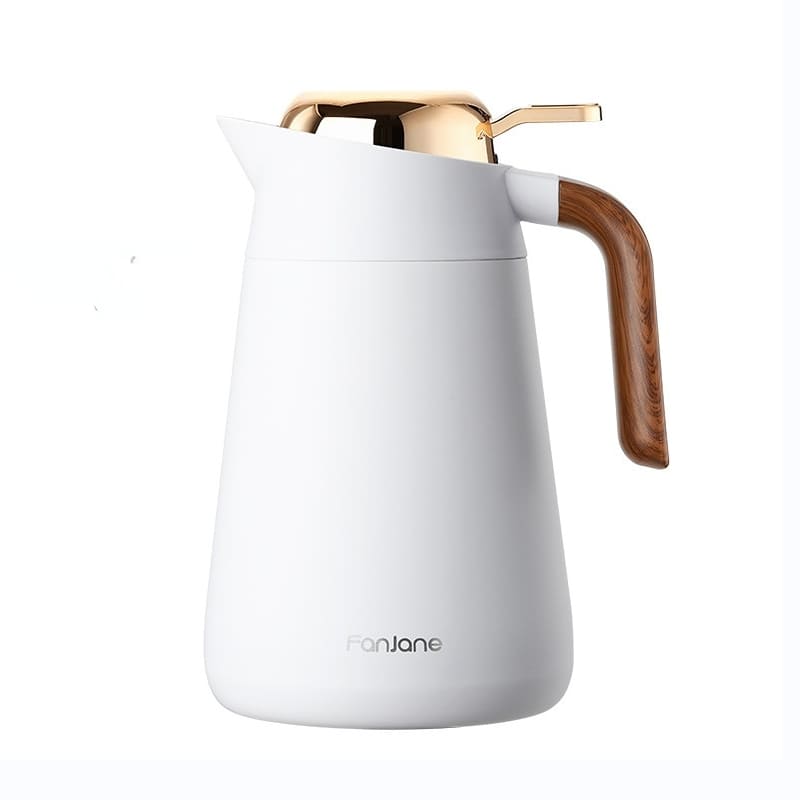 Garrafa Térmica Inox para Café e Chá 1.6L - Isolamento Térmico Eficiente