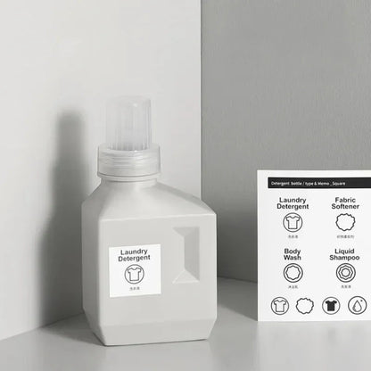 Garrafa de Armazenamento para Roupas de Lavanderia - Prática e Funcional