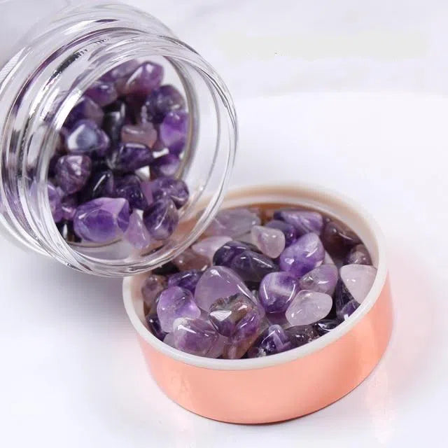 Garrafa de Cristal com Infusor para Bebidas Aromatizadas