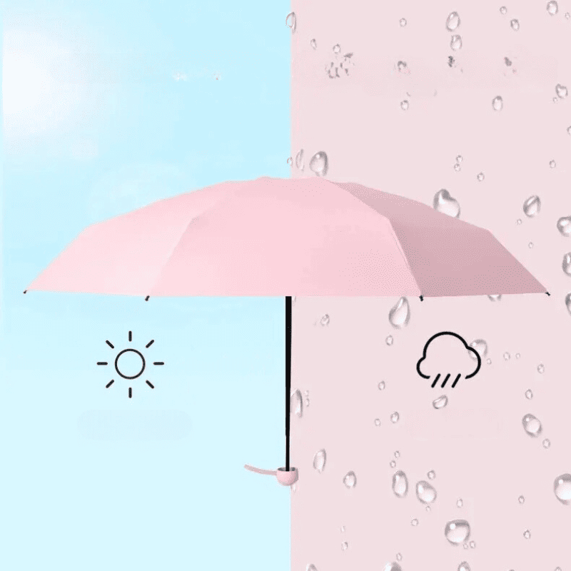 Guarda-chuva Mini Pocket Resistente com Proteção UV