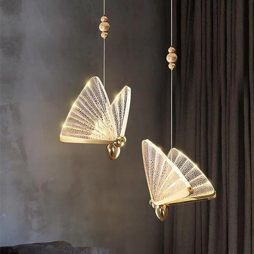 Pendentes em Forma de Borboleta para Sala de Estar - Design Moderno e Elegante