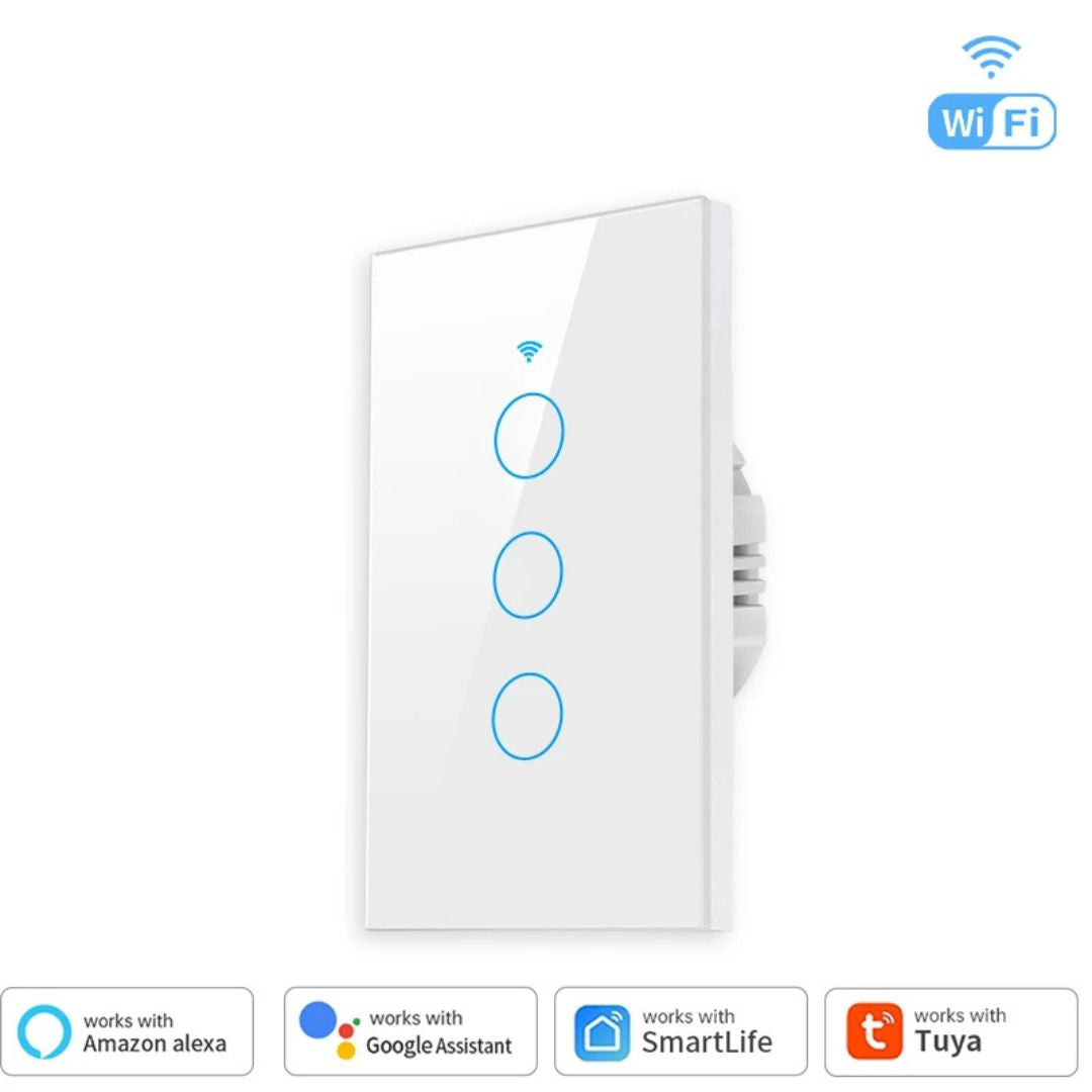 Interruptor Inteligente WiFi con Control Táctil