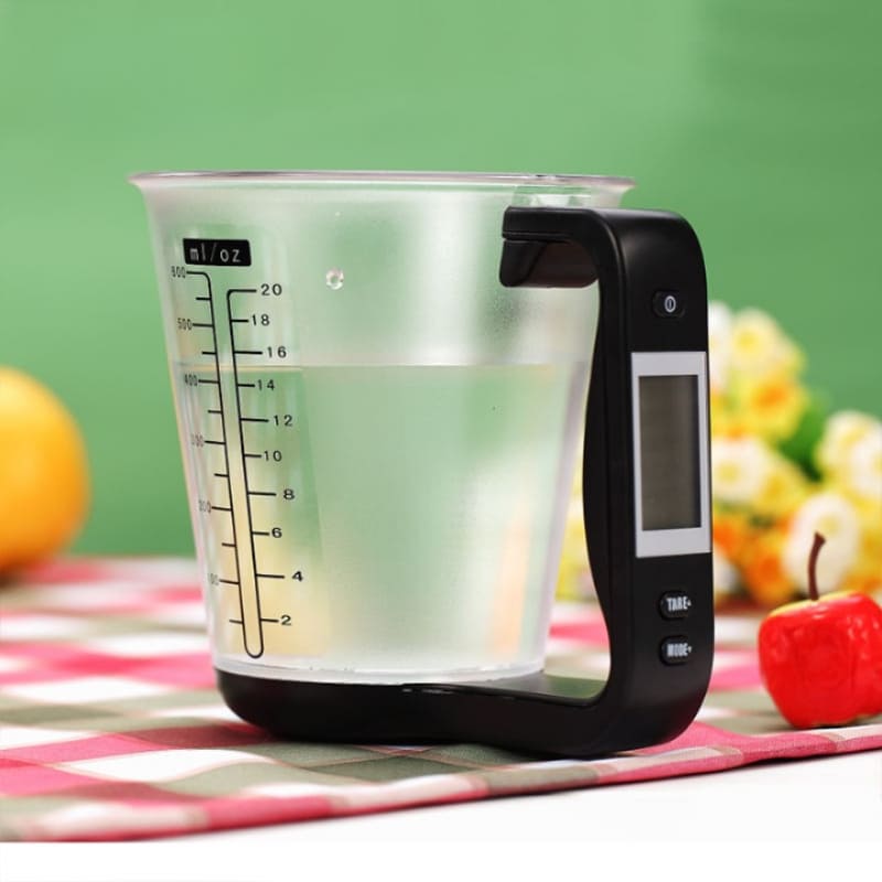 Jarra com Balança Digital e Copo Medidor - Medição Precisa de Ingredientes