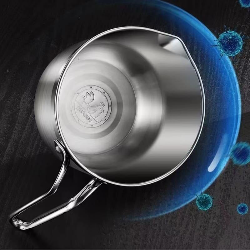 Jarra de Inox com Tampa e Separador de Gema