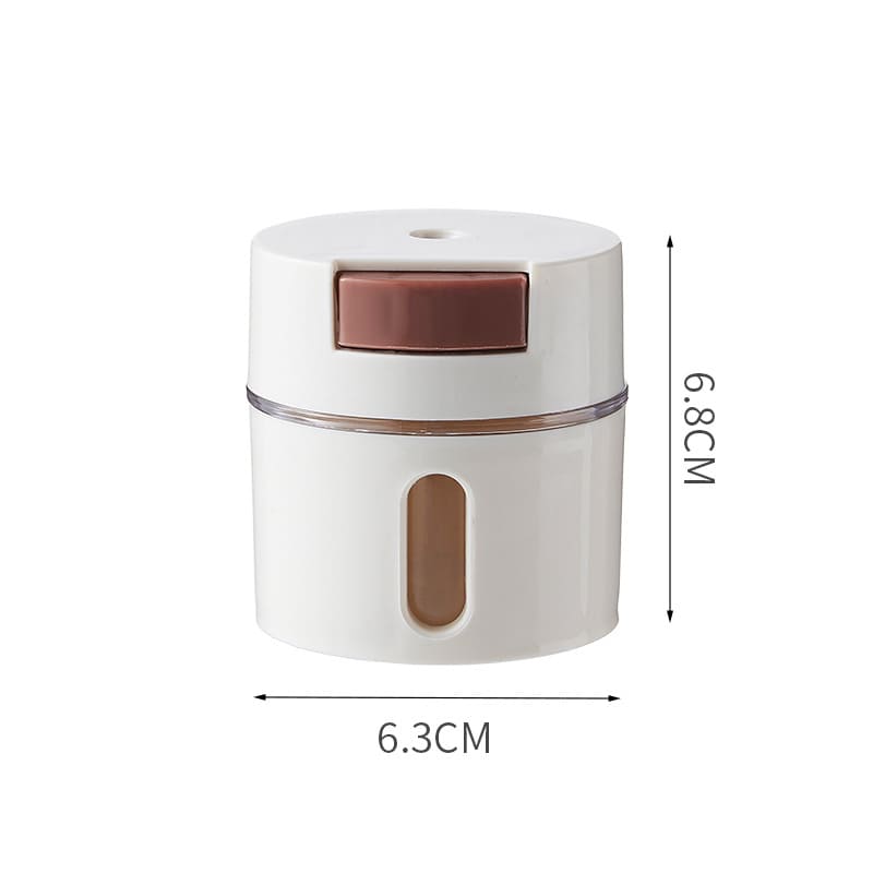 Kit 6 Porta Temperos e Condimentos de Parede Magnético - Organizador de Cozinha