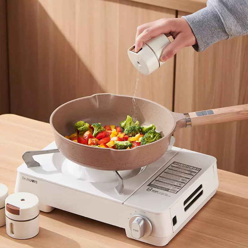 Kit 6 Porta Temperos e Condimentos de Parede Magnético - Organizador de Cozinha