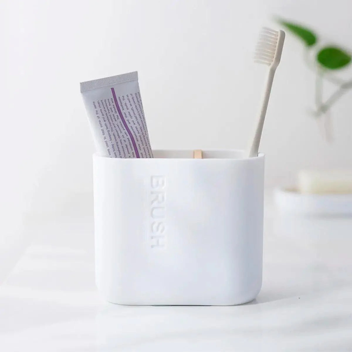 Kit Completo de Lavabo em Bambu Premium - Conjunto de Acessórios para Banheiro