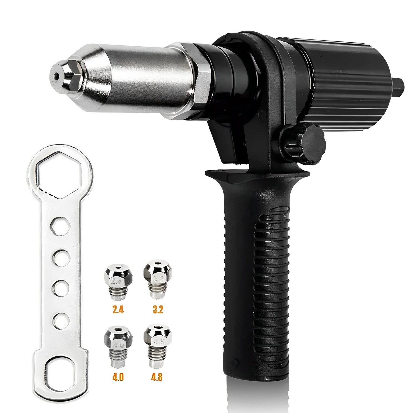 Kit Completo de Rebitadeira Profissional com Furadeira e Parafusadeira Universal