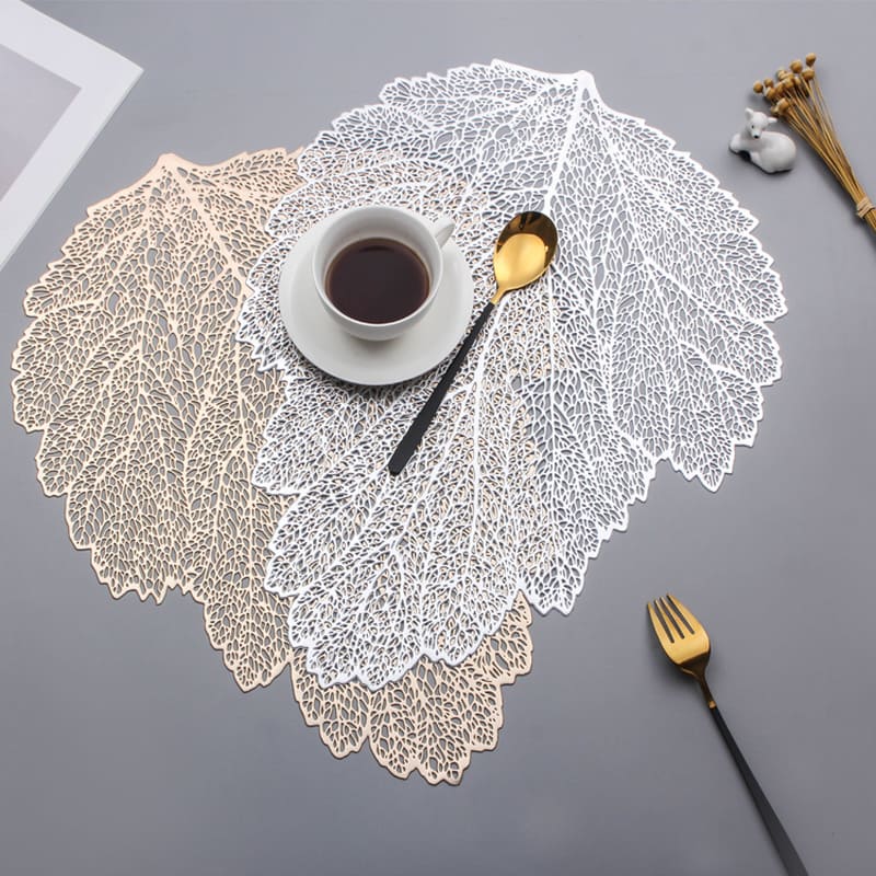Kit Jogo Americano e Descanso de Prato Decorativo para Mesa