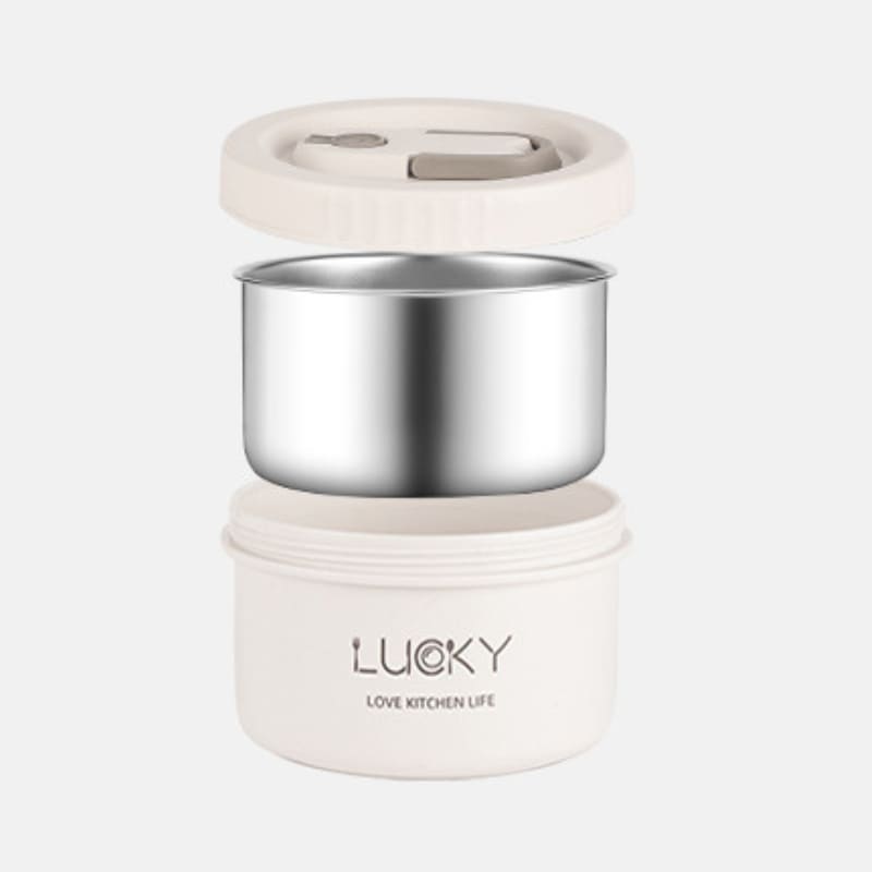 Kit Marmita Térmica Inox com Lancheira Térmica - Ideal para Viagens e Refeições