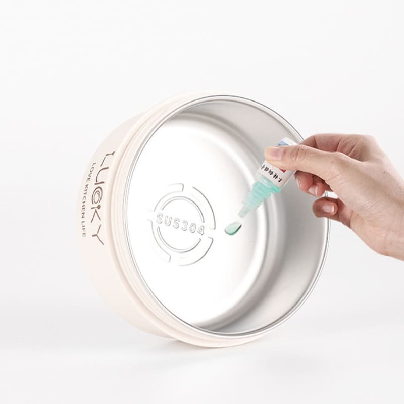 Kit Marmita Térmica Inox com Lancheira Térmica - Ideal para Viagens e Refeições