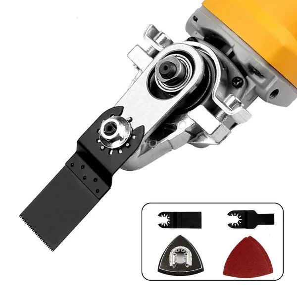 Kit Multifuncional de Esmerilhadeira Angular Universal - Ferramenta Versátil para Corte e Polimento