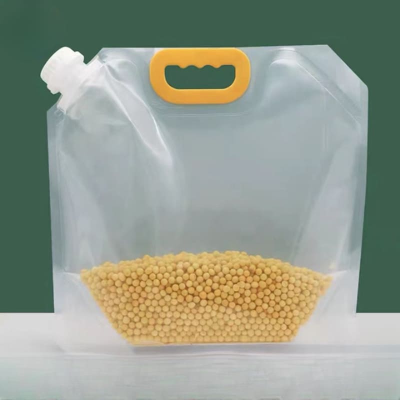 Kit com 10 Sacos de Armazenamento para Alimentos - Dispenser Prático e Reutilizável