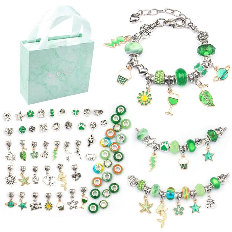 Kit de Braceletes Femininos com 63 Peças - Acessórios de Moda