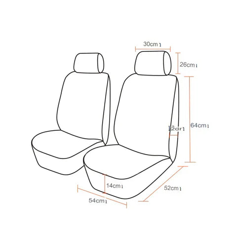 Kit de Capa Universal para Banco de Carro - Proteção Total