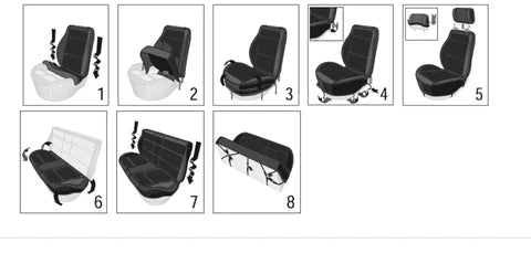 Kit de Capa Universal para Banco de Carro - Proteção Total