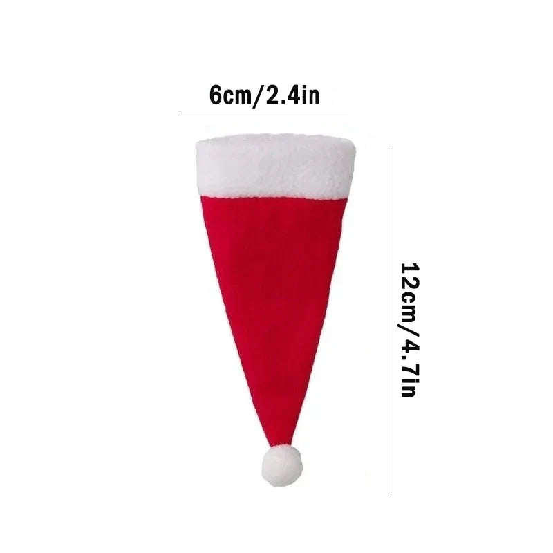 Kit de Decoração para Mesa Posta de Natal com Protetores de Talheres