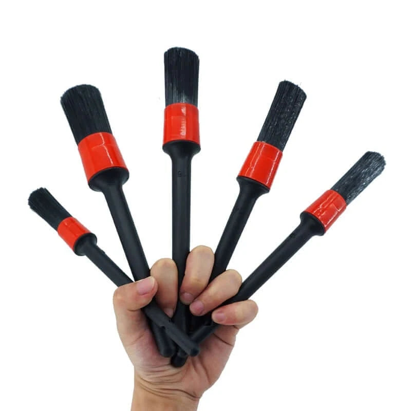 Kit de Escovas para Limpeza Automotiva Profissional - Higienização Eficiente