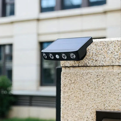 Lanterna Solar de Segurança com Sensor de Movimento e Luz LED