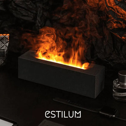 Lareira de Luxo com Difusor e Umidificador para Ambientes