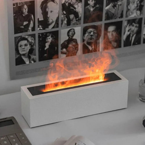Lareira de Luxo com Difusor e Umidificador para Ambientes
