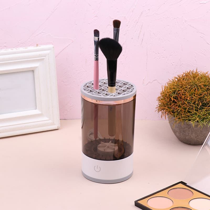 Limpador Elétrico para Pincéis de Maquiagem - Eficiente e Prático