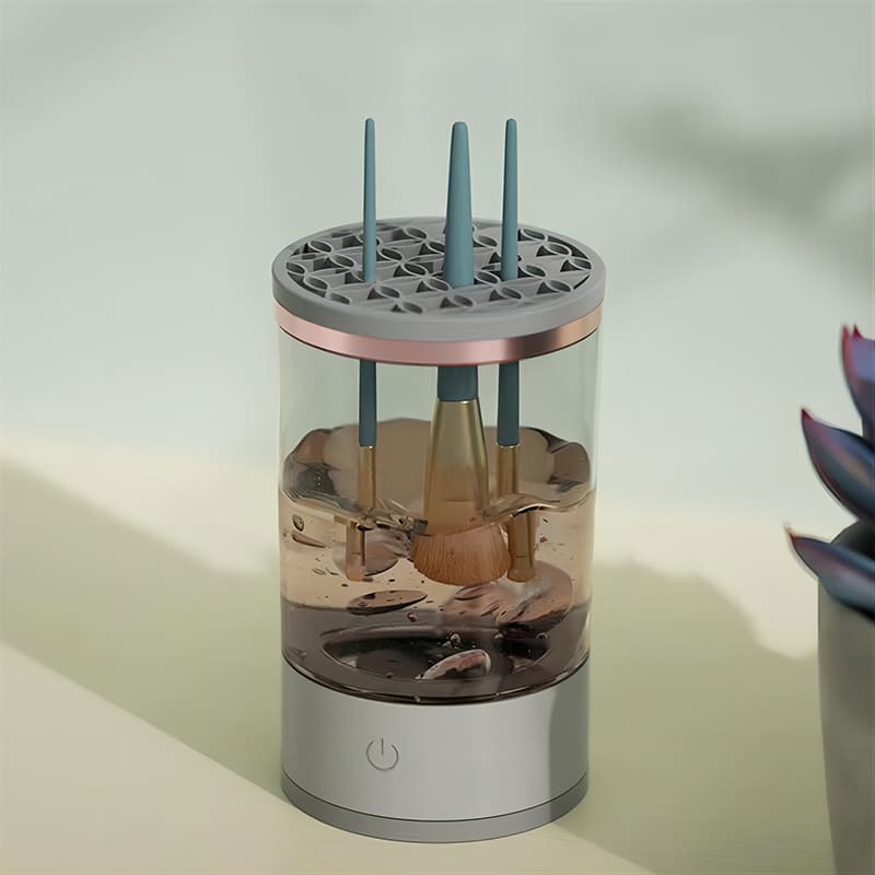 Limpador Elétrico para Pincéis de Maquiagem - Eficiente e Prático