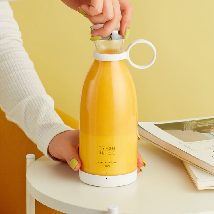 Liquidificador Portátil e Mixer Sem Fio Recarregável