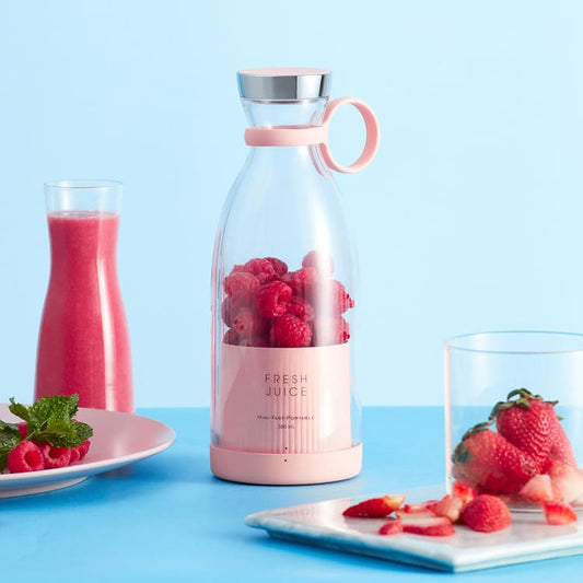 Liquidificador Portátil e Mixer Sem Fio Recarregável