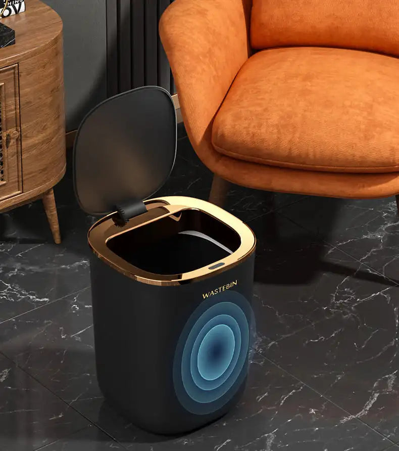 Lixeira Automática Colorida para Banheiro e Cozinha