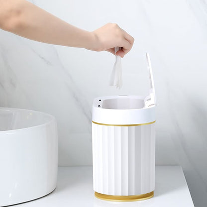 Lixeira Automática Inteligente para Banheiro e Cozinha com Sensor