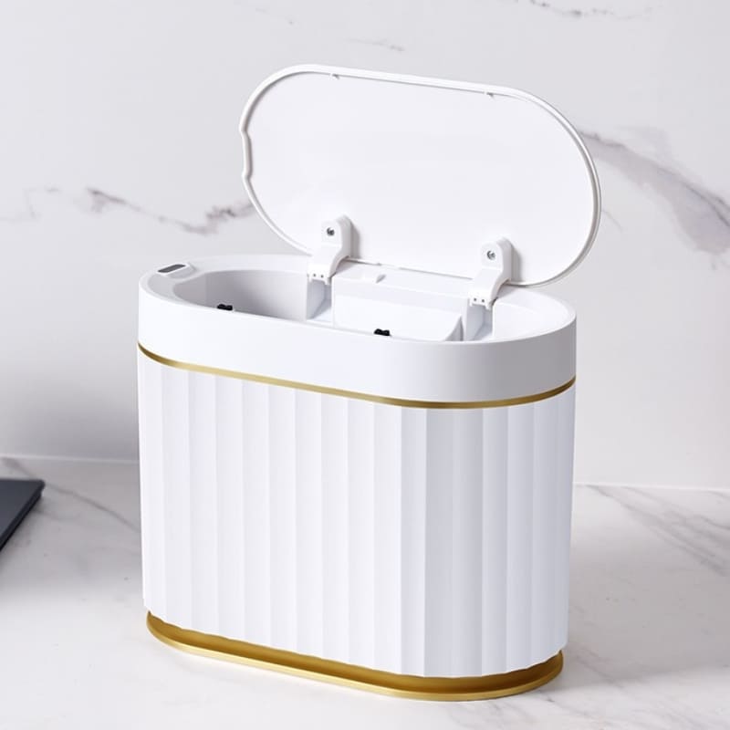 Lixeira Automática Inteligente para Banheiro e Cozinha com Sensor
