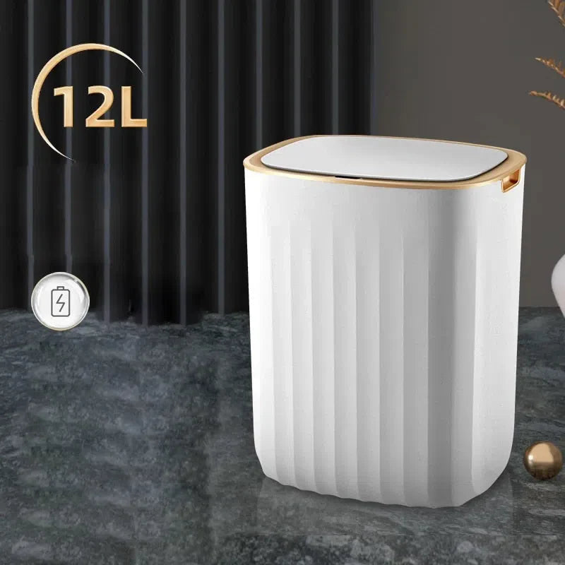 Lixeira Automática com Sensor de Movimento - Design Moderno e Funcional