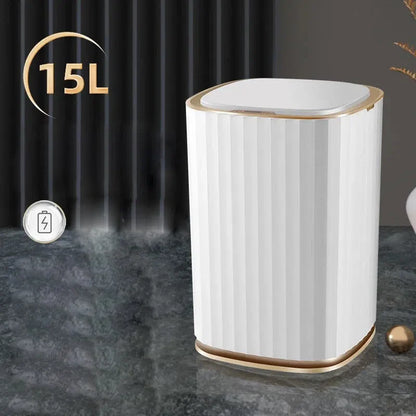 Lixeira Automática com Sensor de Movimento - Design Moderno e Funcional