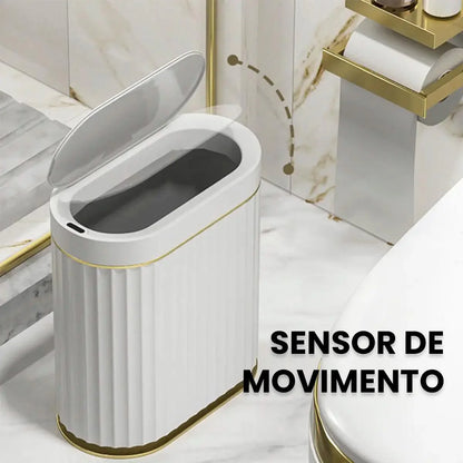 Lixeira Automática com Sensor para Banheiro - Sem Contato, 5 Litros