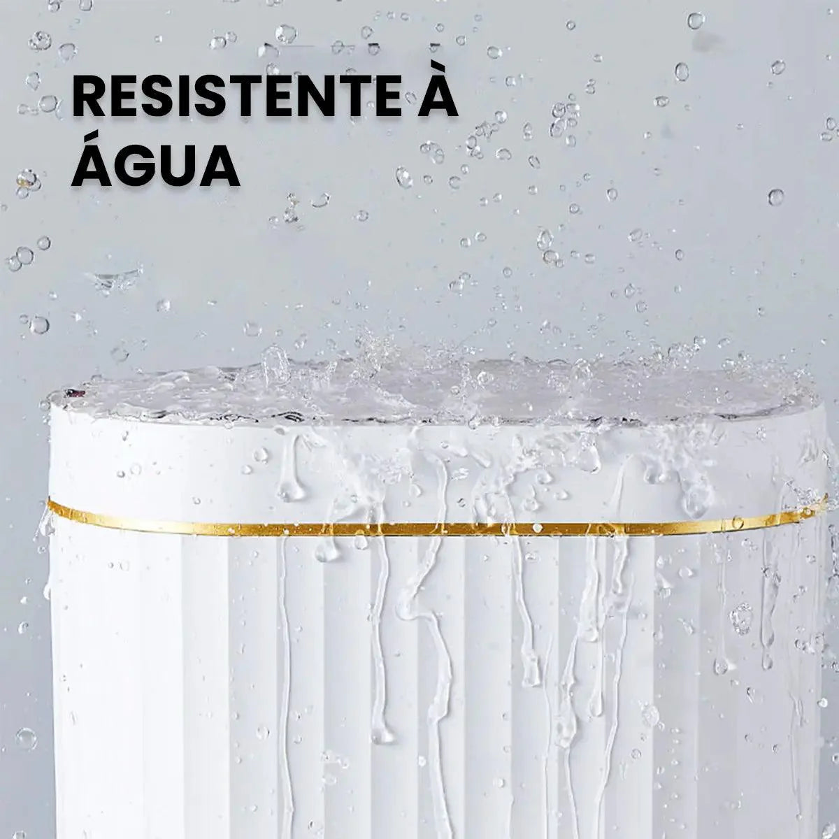 Lixeira Automática com Sensor para Banheiro - Sem Contato, 5 Litros