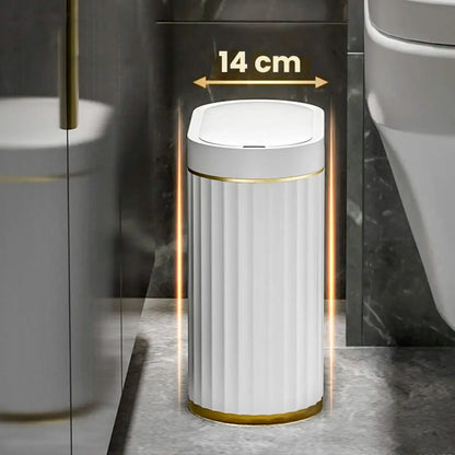 Lixeira Automática com Sensor para Banheiro - Sem Contato, 5 Litros