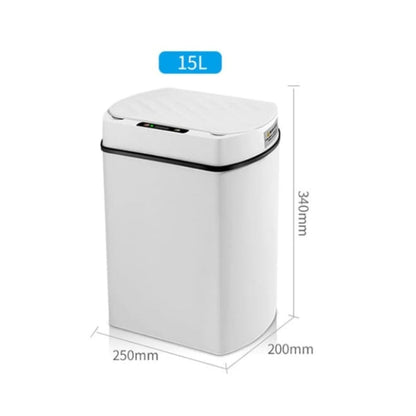 Lixeira Automática com Sensor para Banheiro e Cozinha 15L