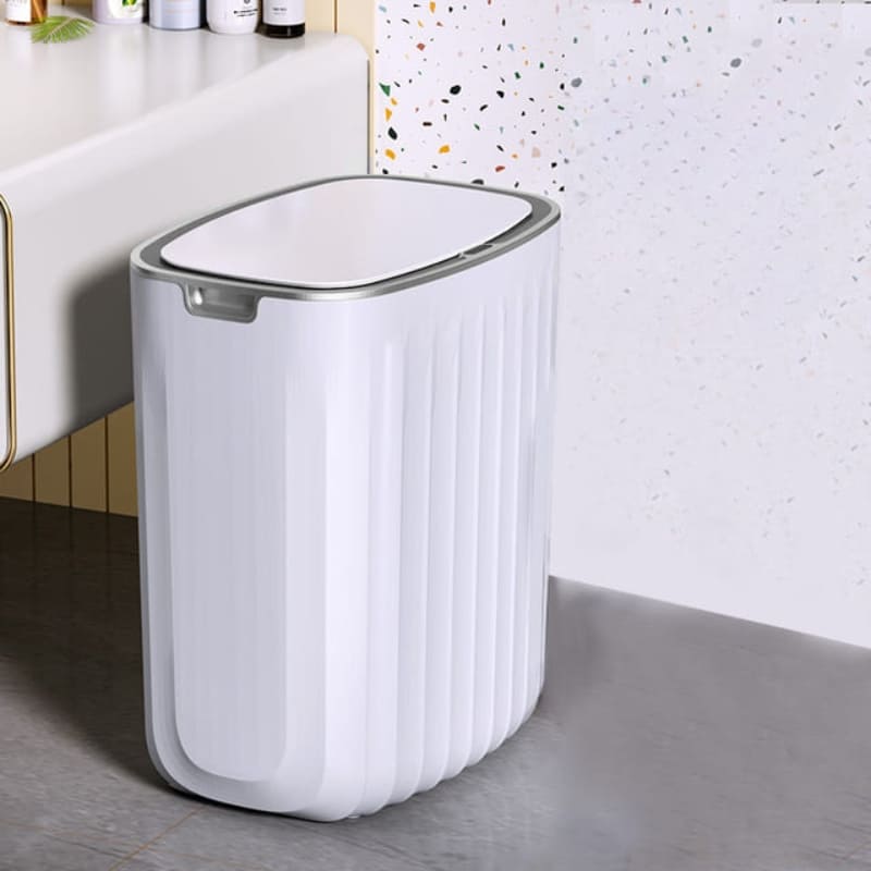 Lixeira Automática para Banheiro e Cozinha com Sensor Inteligente