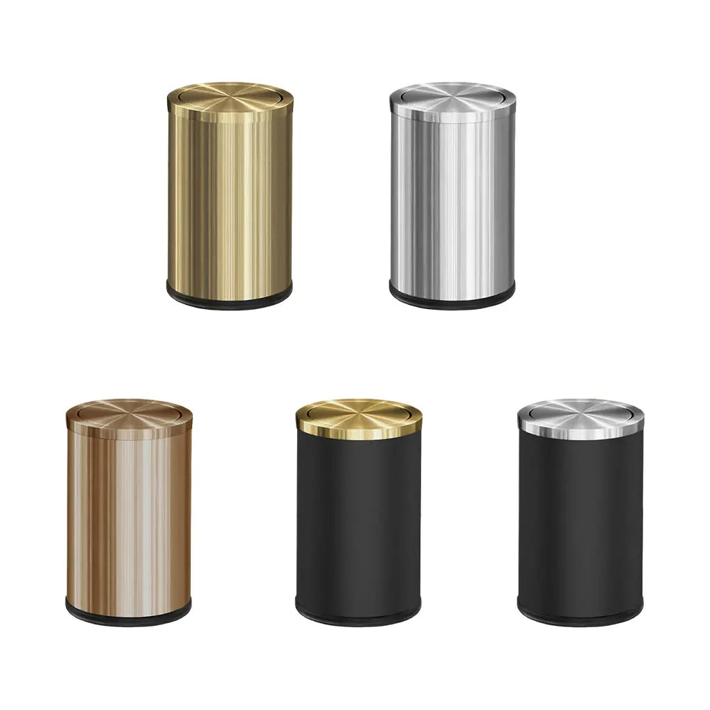 Lixeira Moderna em Aço Inoxidável 9 Litros - Design Elegante e Funcional
