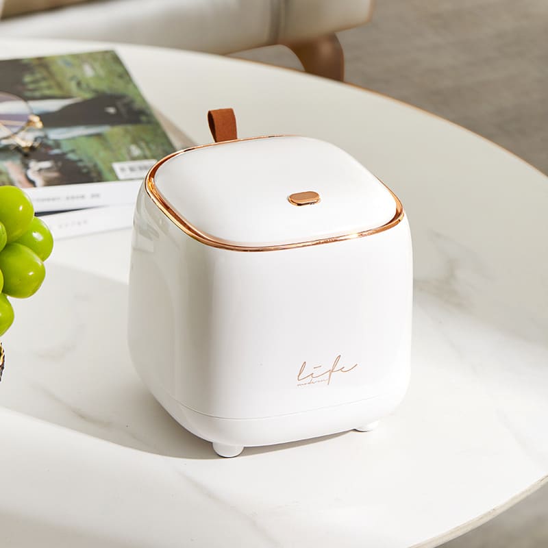 Lixeira de Mesa Decorativa de Luxo para Escritório