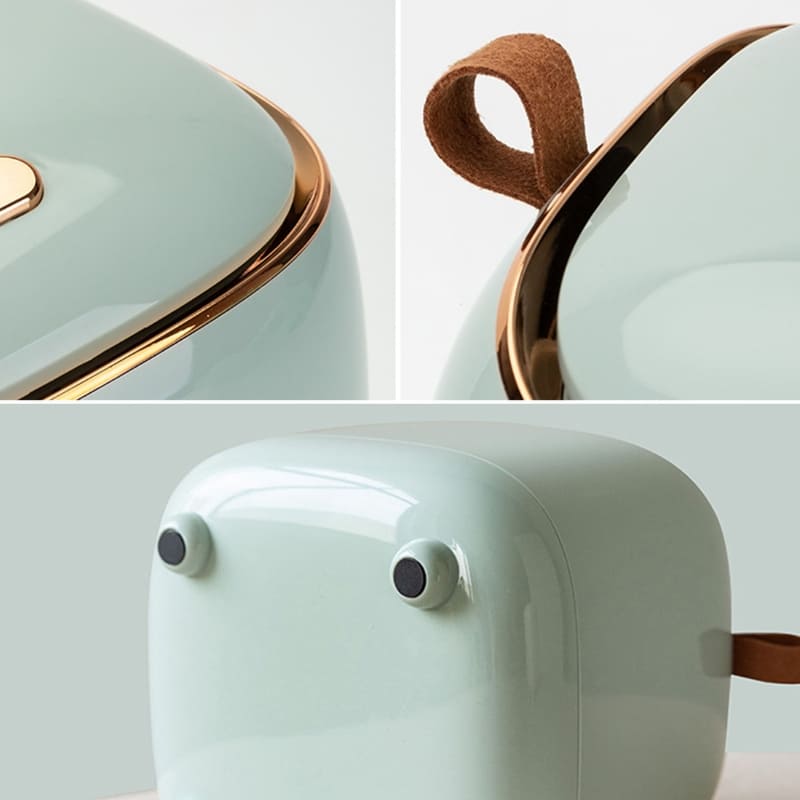 Lixeira de Mesa Decorativa de Luxo para Escritório