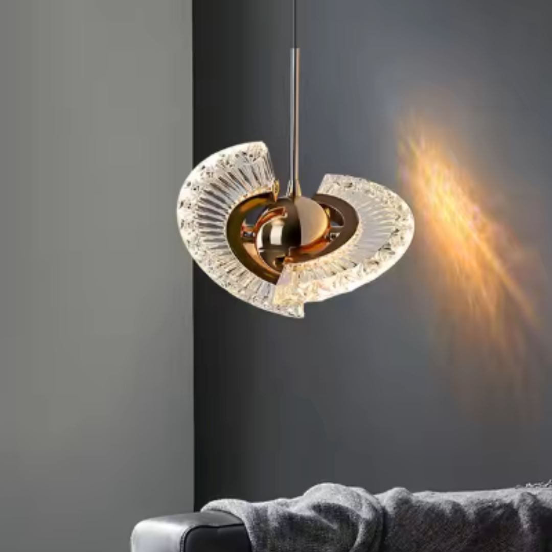 Luminária Lustre Pendente LED Nórdica Luxo 4 em 1 - Iluminação Elegante para Ambientes