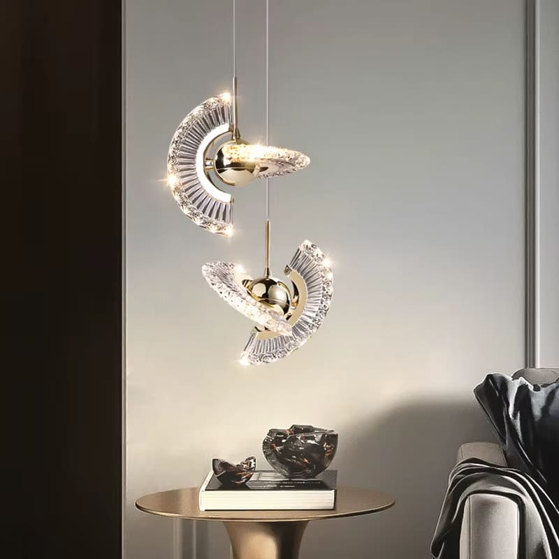 Luminária Lustre Pendente LED Nórdica Luxo 4 em 1 - Iluminação Elegante para Ambientes