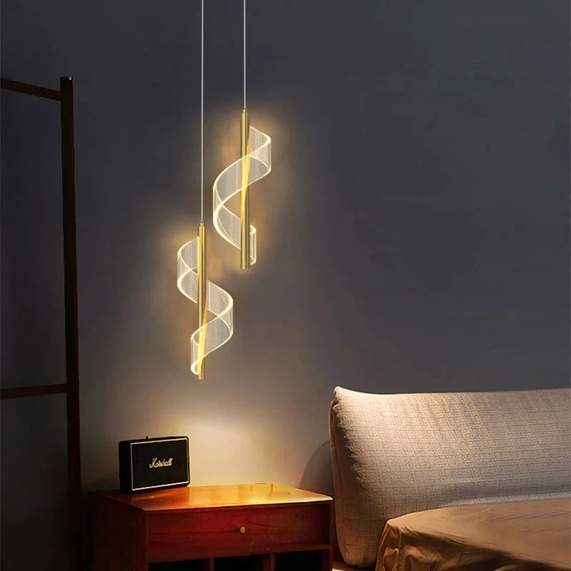 Luminária Pendente LED Nórdica para Iluminação Interior